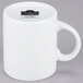 A 10 Strawberry Street Royal White porcelain mug with a C-handle.