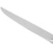 A Libbey Zephyr stainless steel steak knife with a silver handle.