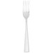 A silver Libbey Conde salad fork.