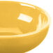 A yellow Libbey Cantina porcelain salsa bowl.