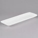 A CAC white rectangular porcelain platter with long edges.