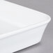 A Libbey Chef's Selection II white porcelain pan.
