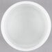 A white Libbey porcelain canne bowl with a small center.