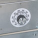 The temperature dial on a Dean electric floor fryer.