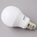 A frosted white Satco multi-directional LED light bulb.