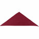 A red triangle shaped chef neckerchief.