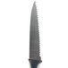 A Dexter-Russell paring knife with a black handle and a silver blade.