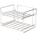 A metal Prince Castle wire rack with two shelves.