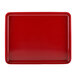 A black and red rectangular lid with a white background.