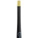 A black and yellow silicone brush with a yellow handle.