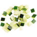 Diced zucchini created using a Robot Coupe 27264 Dicing Kit.
