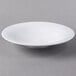 A white Libbey round coupe porcelain bowl.
