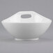 A white Libbey bowl with a handle.