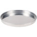 An American Metalcraft heavy weight aluminum round pan with straight sides.