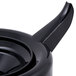 A black plastic AvaMix bowl assembly with a handle.