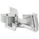 A silver metal Garde tomato slicer pusher head assembly.