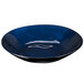 A blue GET Cosmo melamine bowl with a black rim.