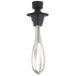 AvaMix 10" whisk with a black plastic handle and metal top.