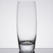 A close up of a clear Reserve by Libbey Symmetry cooler glass.