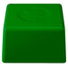 A green square bowl with a white circle logo.