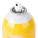 A yellow spray can of PAM High Heat Baking Release with a white lid.