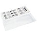 A white JT Eaton Universal glue board insert with black and white text and designs.