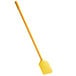A yellow plastic paddle with a yellow nylon blade and polypropylene handle.