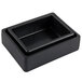 A black plastic box with Avantco Rubber Foot inside and a lid.