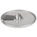 A stainless steel Hobart 5/16" slicing plate with a metal handle.