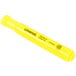 A Universal fluorescent yellow highlighter pen with a chisel tip.