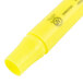 A Universal fluorescent yellow highlighter pen.