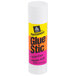 A white tube of Avery Glue Stic with a yellow label.