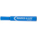 A blue Avery Marks-A-Lot permanent marker with white text on the label.