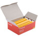 A white box of Universal Woodcase Yellow Barrel #2 Pencils.