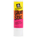 A white Avery Glue Stic tube with a pink and black label.