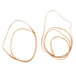 A pair of Universal beige rubber bands on a white background.