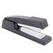 A black Universal Classic Full Strip Desktop Stapler with silver accents.