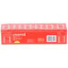 A red box with white text that says "Universal UNV83412 3/4" x 1000" Clear Write-On Invisible Tape - 12/Pack"