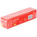 A red rectangular box with white text that reads "Universal UNV83412 3/4" x 1000" Clear Write-On Invisible Tape - 12/Pack"