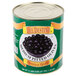 A #10 can of Del Destino medium pitted black olives.