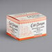 A white box with orange and black text of Cafe Delight Spiced Apple Cider Hot Drink Mix on a counter.