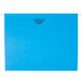 A blue rectangular UNV14116 hanging file folder with black text.