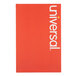 A red rectangular legal size box bottom hanging file folder with white text reading "UNV14151"