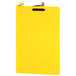 A yellow rectangular Universal legal size classification folder with a white border.