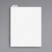 A white rectangular Avery file folder tab with a black border.