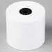 A white Universal Office 1-ply paper roll with a black plastic end.