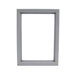 A white rectangular frame with a gray border.