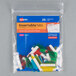 A package of 25 plastic Avery tab dividers in assorted colors.