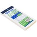 A Rediform numbered receipt book with white pages and a white flexible cover with blue and green text.