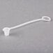 A white plastic Tablecraft squeeze bottle tether cap.